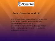 Smart Stylus for Android