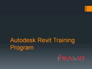 Autodesk Revit Training Program