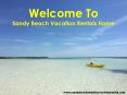 Sandy Beach Vacation Rentals Home PowerPoint PPT Presentation