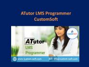 ATutor LMS Programmer in CustomSoft