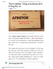 thuoc afinitor 10mg everolimus