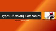 Movers-Moving Companies in Arlington VA