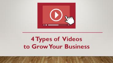 4 Types of Videos to Grow Your Business
