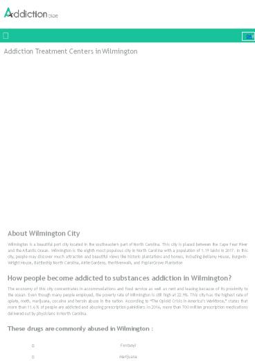 Addiction Treatment Centers in Wilmington