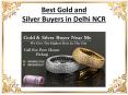 Best gold and silver buyers in delhi ncr