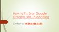 How to Fix Error Google Chrome Not Responding (1) PowerPoint PPT Presentation