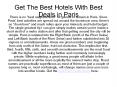 Best Hotels in Paris PowerPoint PPT Presentation