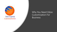Need Odoo Customization for Business