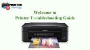 Printer Troubleshooting Guide