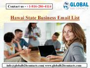 Hawai State Business Email List