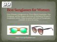 Best Sunglasses for Women  PowerPoint PPT Presentation