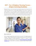 OET – For A Brighter Nursing Career - Avigna Learning Academy PowerPoint PPT Presentation