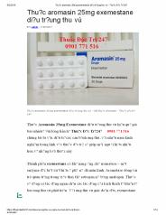 thuoc aromasin 25mg exemestane