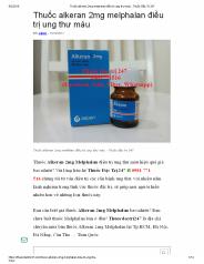 thuoc alkeran 2mg melphalan