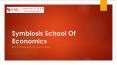 Apply for Bsc Economics Honours at Symbiosis PowerPoint PPT Presentation