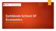 Apply for Bsc Economics Honours at Symbiosis (1) PowerPoint PPT Presentation