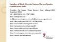Supplier of Black Granite Natura MarmoGranite Manufacturer India PowerPoint PPT Presentation