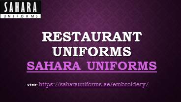 Best Restaurant Uniforms (1)