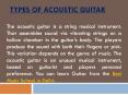Types of Acoustic Guitar PowerPoint PPT Presentation