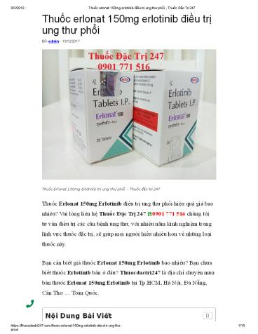 thuoc erlonat 150mg erlotinib