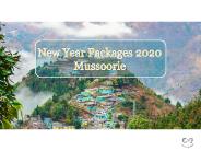 New Year Packages 2020 in Mussoorie