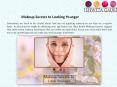 Makeup Secrets to Looking Younger