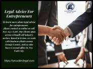Legal Advice For Entrepreneurs