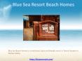Blue sea resort tarkarli hotels and resort PowerPoint PPT Presentation