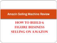 Amazing Selling Machine Review