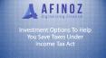 Investment Options To Help You Save Taxes Under Income Tax Act PowerPoint PPT Presentation