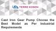 Cast Iron Gear Pump Choose the Best Model as Per Industrial Requirements PowerPoint PPT Presentation