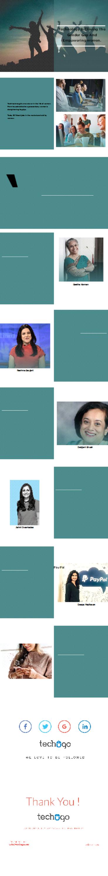 Technology Is Closing The Gender Gap And Empowering Women