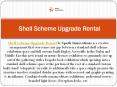 Shell Scheme Upgrade Rental PowerPoint PPT Presentation