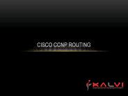 Cisco CCNP ROUTING