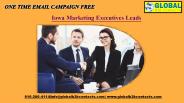 Iowa Marketing Executives Leads