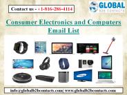 Consumer Electronics and Computers Email List
