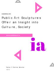 Public Art Sculptures Offer an Insight into Culture, Society