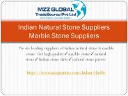 Indian Natural stone suppliers