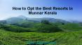 How to Opt the Best Resorts in Munnar Kerala PowerPoint PPT Presentation