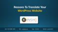 Reasons To Translate Your WordPress Website PowerPoint PPT Presentation