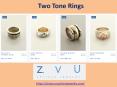 Two Tone Rings PowerPoint PPT Presentation