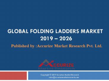 Folding Ladder Market