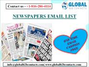 NEWSPAPERS EMAIL LIST