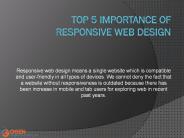 Top 5 Importance of Responsive Web Design