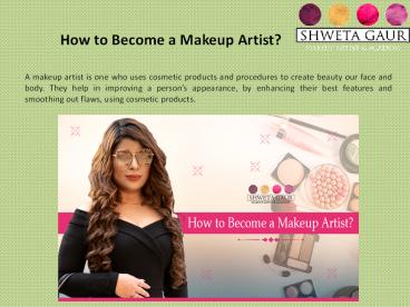 How to Become a Makeup Artist?