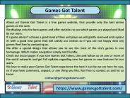 Games Got Talent