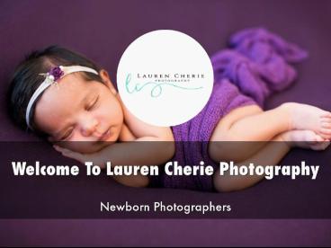 Information Presentation Of Lauren Cherie Photography