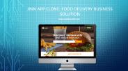 Jinn app clone: food delivery business solution