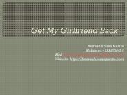 Get My Girlfriend Back