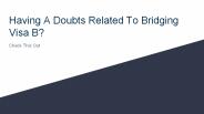 Bridging Visa B